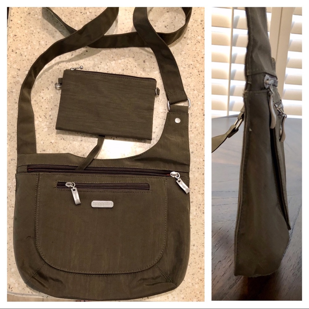 ❤️ NEW! RARE BAGGALLINI NYLON CROSSBODY PURSE - NWOT